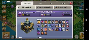 Conta Top Cv17 + Liga Lendária + 6 Construtores - Clash of Clans