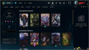 Conta League of Legends 40champs, 17 skins, pulsefire ezreal LOL