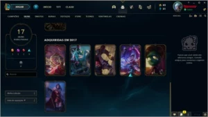 Conta League of Legends 40champs, 17 skins, pulsefire ezreal LOL