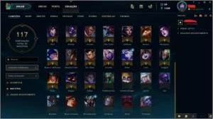 CONTA LOL DIAMANTE 4 2019 - League of Legends