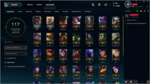 CONTA LOL DIAMANTE 4 2019 - League of Legends