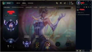 CONTA LOL DIAMANTE 4 2019 - League of Legends