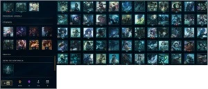 Todos os Campeões - LVL 338 - 191 Skins - Borda de Platina - - League of Legends LOL