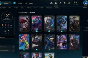 Conta lol com Muita essencial Azul e icones raros!! - League of Legends