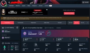 CONTA VALORANT DIAMANTE 1 EMAIL N CONFIRMADO