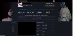 Conta Steam com 118 jogos