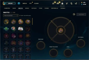 Conta prata 3 com 24 Champs e 5 Skins - League of Legends LOL