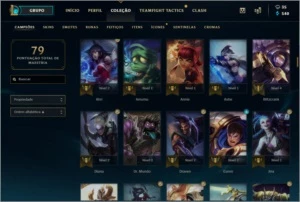 CONTA SMURF PLATINA 4 - League of Legends LOL