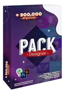 Pack 900mil Materiais para Design Artes Banners Cartões - Outros