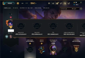 Unranked com 55 Champs e 20 Skins - League of Legends LOL