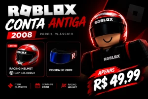 Conta de Roblox a venda 🎮 (2008) [Com um item Limited]
