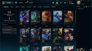 Conta ouro 1 60% wr pulsefire ez - League of Legends LOL