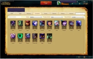Conta smurf league of legends Prata 1 LOL