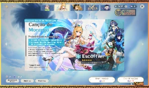 🟢 ESCOFFIER + 91.137 Gemas Essenciais ✨ - Genshin Impact