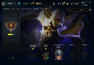 Conta lol 375 skins unranked ultimo elo s8 - League of Legends