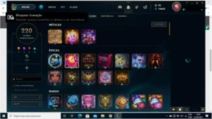 Conta Diamante 4, com 138 Campeões e 137 skins tops - League of Legends LOL