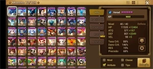 Conta SW, Top nível G1 - Summoners War