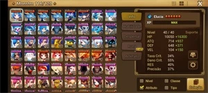 Conta SW, Top nível G1 - Summoners War