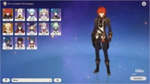 AR 25 DILUC COM UMA CONSTELAÇÃO + ARMAS 5* E OUTROS 4* - Genshin Impact