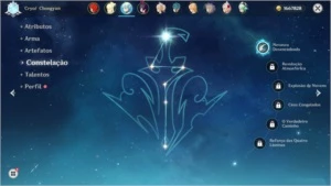 AR 25 DILUC COM UMA CONSTELAÇÃO + ARMAS 5* E OUTROS 4* - Genshin Impact