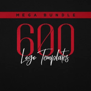 Pacote Com 600 Logotipos Profissiona