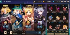 Conta Guardian Tales FP 5 estrelas full lb e despertar - Outros