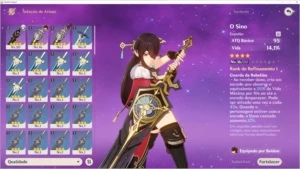 Genshim impact, Keqinq + Klee + Qiqi + Albedo - Genshin Impact