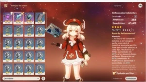 Genshim impact, Keqinq + Klee + Qiqi + Albedo - Genshin Impact