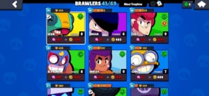 #4Bs | 10K Troféus | ✅41 Brawlers | Leon, Gene ✅ - Brawl Stars