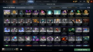 Conta Dota 2 Divine Com Arcana, Imortais, Sets Etc