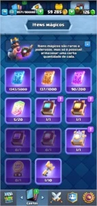 Conta Clash Royale 102 Cards, Rei Nv 13.
