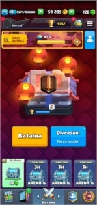 Conta Clash Royale 102 Cards, Rei Nv 13.