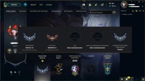 Conta Smurf com +195 Skins - League of Legends LOL