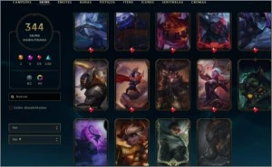 Conta com skins e diversos - League of Legends LOL