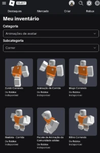 Vendo conta Roblox.  • Mais de 4.000 Robux investidos