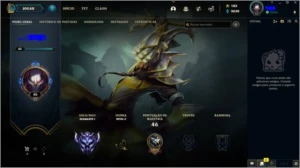 CONTA D1 LOL - League of Legends