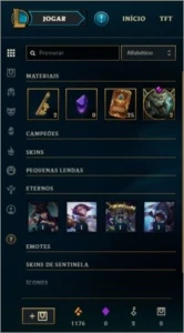 CONTA D1 LOL - League of Legends