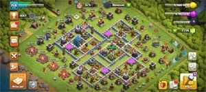 CV12 SEMI FULL TH12 BEM UPADO 7 SKINS 3K GEMAS BARATO - Clash of Clans