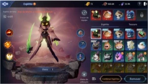 CONTA MIR4 - LEVEL 56, 67K DE PODER COM 3 PET VERMELHO
