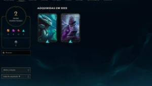 Conta diamante 1 - 70% de winrate diamante - League of Legends LOL