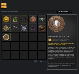 Conta Steam com CS:GO 11 MEDALHAS! - Counter Strike