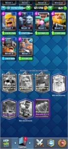 CLASH ROYALE COM TODAS LENDARIAS - ARENA 12