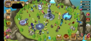 Conta Summoners War com lúcifer demônio de luz