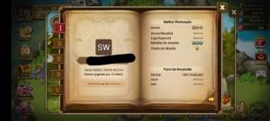 Conta Summoners War com lúcifer demônio de luz