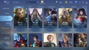 Vendo Conta Mobile Legends (89 Heróis E 183 Skins)
