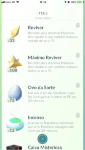 Conta Pokémon Go lvl 40