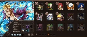 CONTA GRAND LINE ADVENTURES (GLA) - Marco 4* + Kuma 3* - Tibia