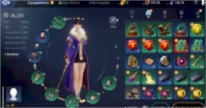 Conta Mir4 lvl 45 36k, Pronta pra farm no snake valley