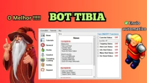 Bot Tibia com clientes Heal,Cavebot,  Target,Refiler