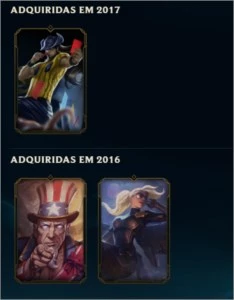 CONTA DE LOL UNRANKED - 28 CAMPEÕES - 3 SKINS - League of Legends
